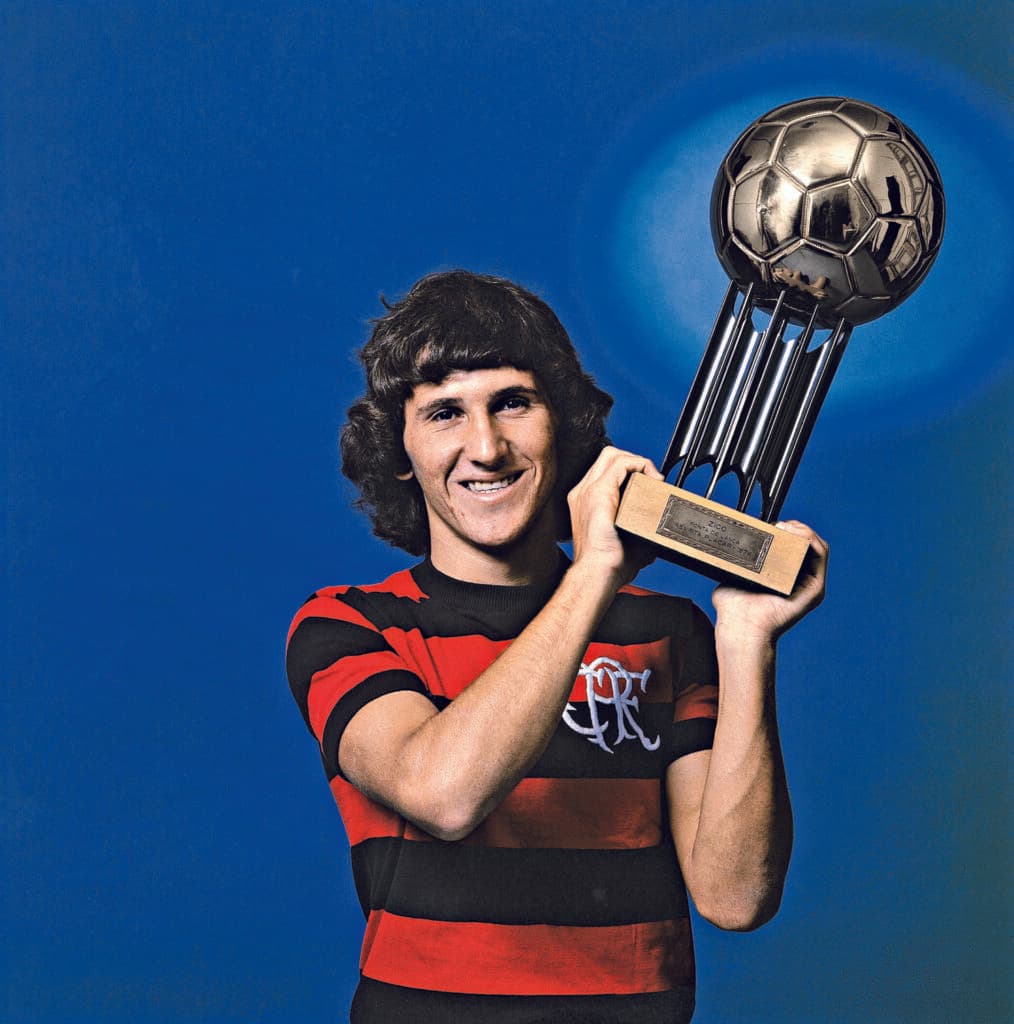 Zico em imagens exclusivas da PLACAR - ACERVO/PLACAR