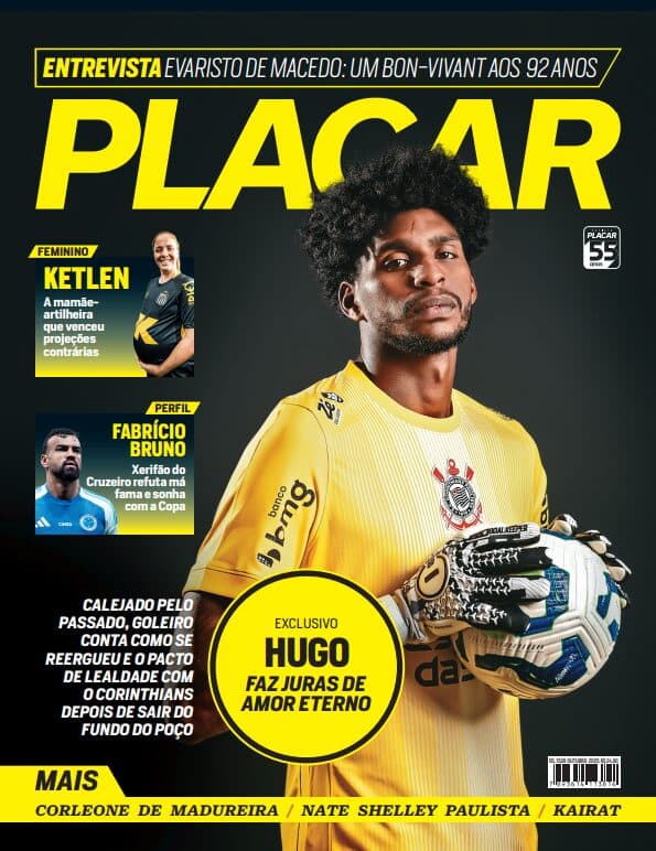 Hugo Souza e Fabrício Bruno são destaques da PLACAR de outubro