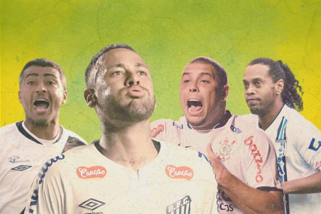 Neymar: em que estágio estavam outros craques da seleção na mesma idade?