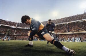 Direto do acervo: um Boca x River com Maradona, na Bombonera