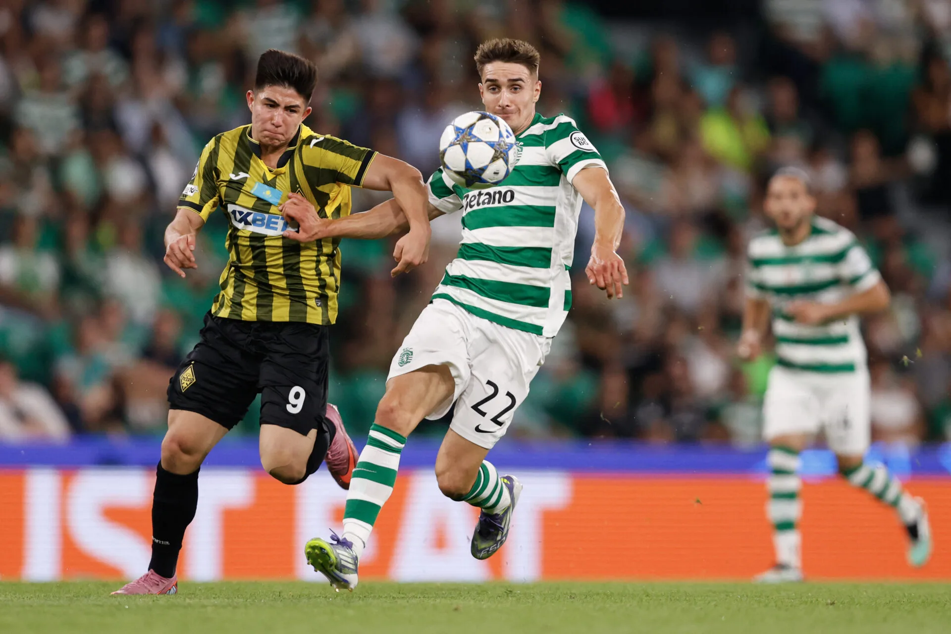 Champions League: 70% dos clubes têm bets como patrocínio