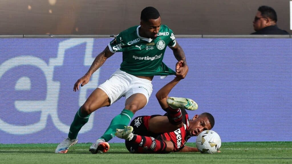 Allan deu trabalho para a zaga adversária - Cesar Greco/Divulgação/Palmeiras