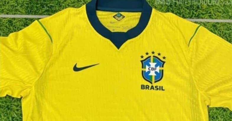 Suposta camisa do Brasil na Copa do Mundo de 2026 é vazada por site