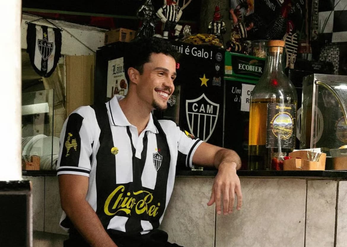 Atlético Mineiro e Chico Rei lançam camisas em parceria