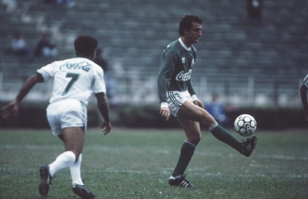 Dorival Junior, do Palmeiras, durante jogo pelo Campeonato Brasileiro - Acervo/PLACAR