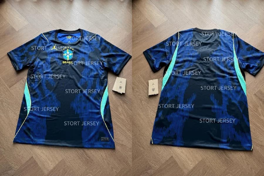 Site revela novas imagens da camisa azul da seleção