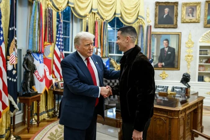 Por que Cristiano Ronaldo se encontrou com Trump na Casa Branca