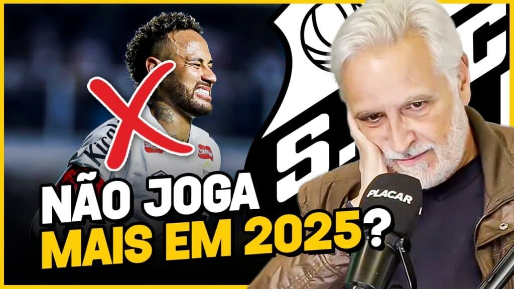 Sormani projeta fim de ciclo para Neymar em caso de cirurgia: “Acabou a Copa”