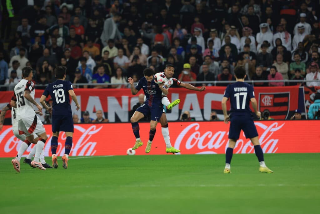 PSG e Flamengo na final da Copa Intercontinental - Pier Giavelli/PLACAR