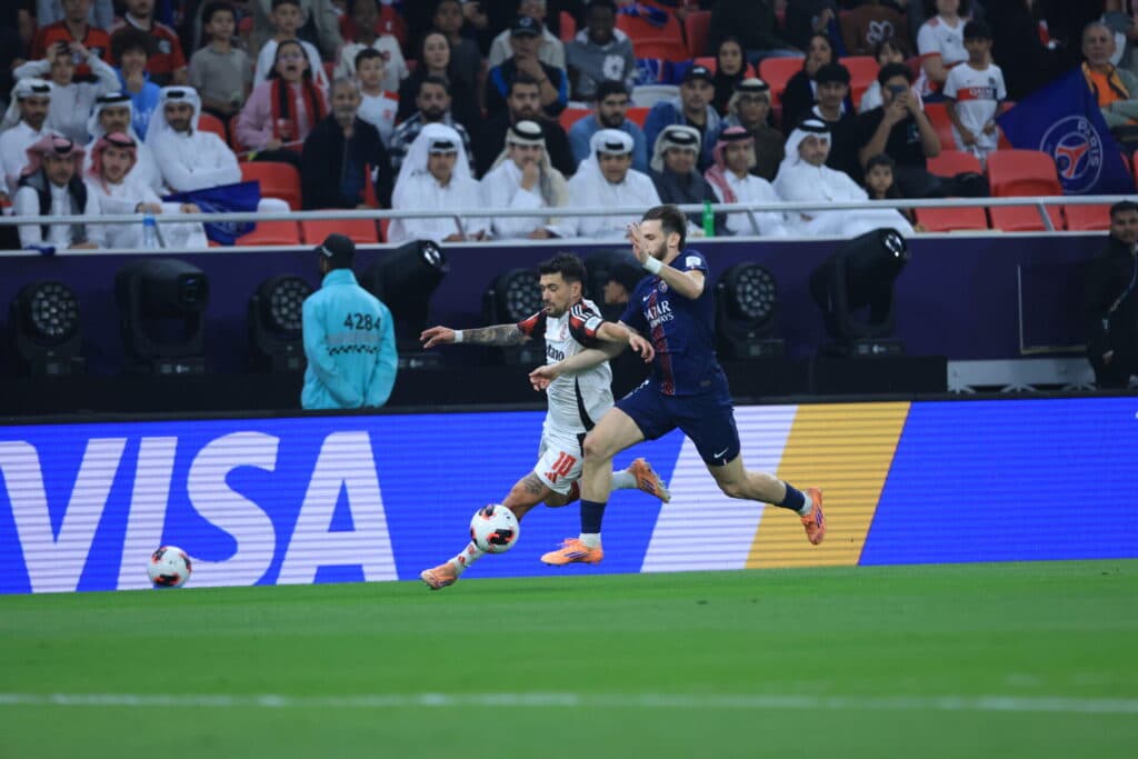 PSG e Flamengo na final da Copa Intercontinental - Pier Giavelli/PLACAR