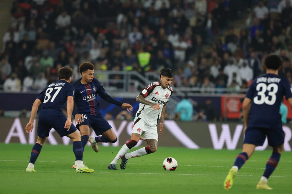 PSG e Flamengo na final da Copa Intercontinental - Pier Giavelli/PLACAR
