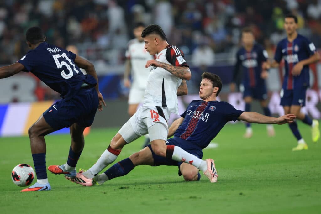 PSG e Flamengo na final da Copa Intercontinental - Pier Giavelli/PLACAR