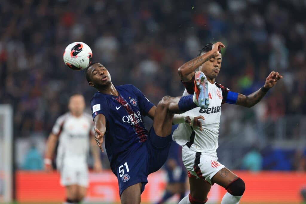 PSG e Flamengo na final da Copa Intercontinental - Pier Giavelli/PLACAR