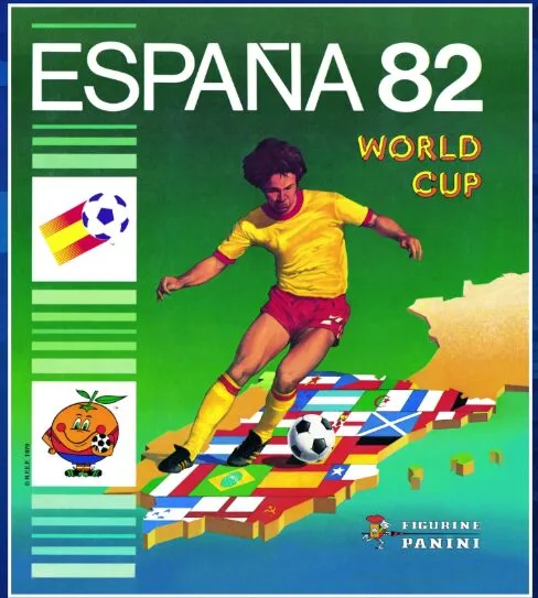 Capa do álbum da Copa do Mundo de 1982 - Panini/Divulgação
