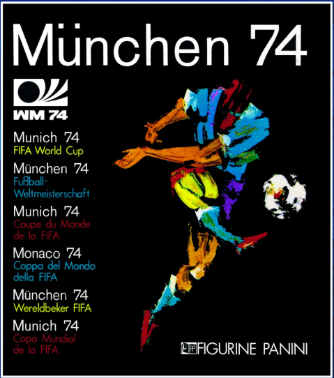 Capa do álbum da Copa do Mundo de 1974 - Panini/Divulgação