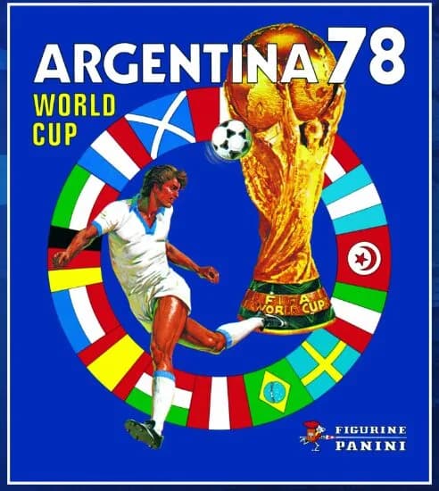 Capa do álbum da Copa do Mundo de 1978 - Panini/Divulgação