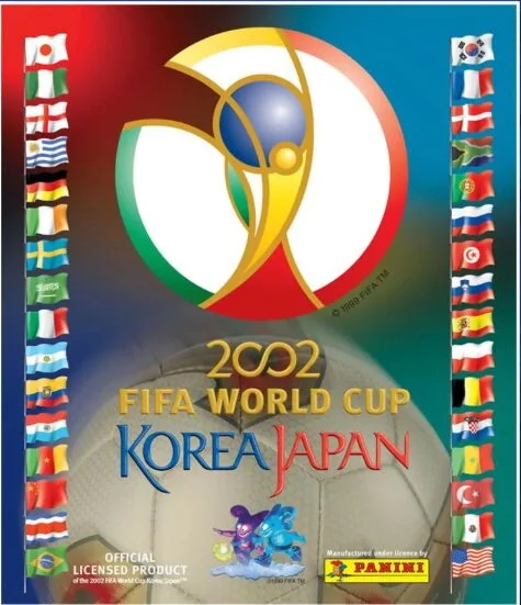 Capa do álbum da Copa do Mundo de 2002 - Panini/Divulgação