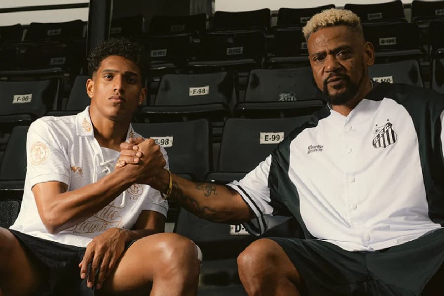 Santos lança nova coleção em parceria com Wanted e Charlie Brown Jr.