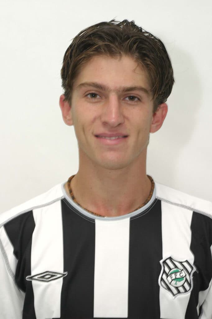 Filipe Luís, jogador do Figueirense em 2004 (Felipe Christ)