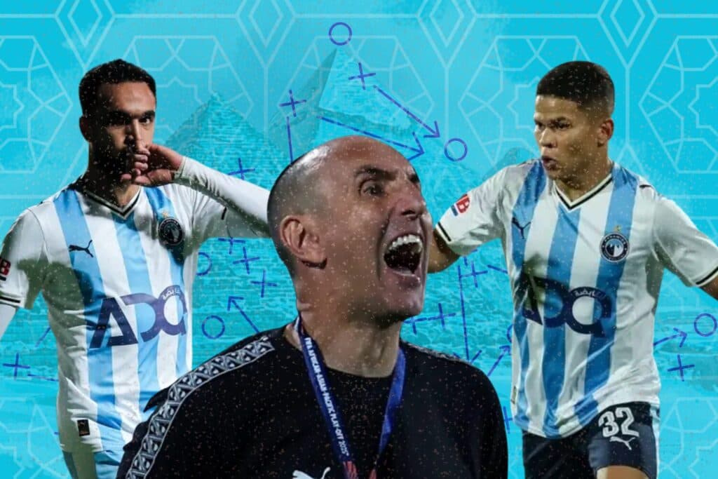 Prancheta PLACAR: como joga o Pyramids, rival do Flamengo no Mundial