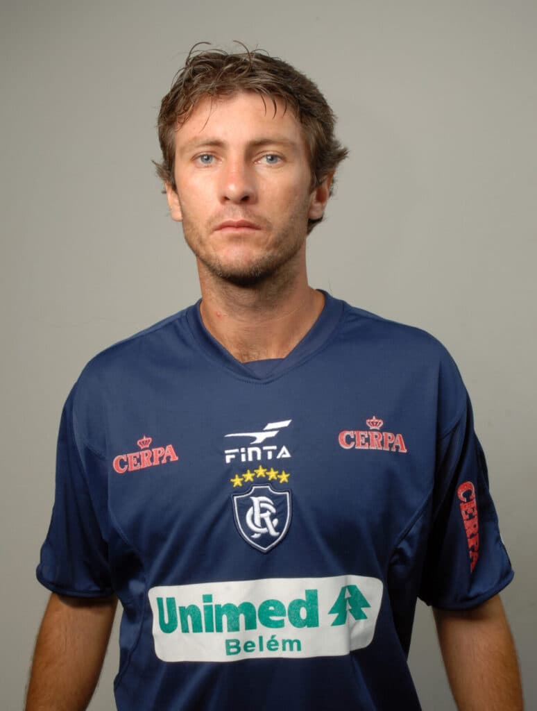 Odair Hellmann, jogador do Remo em 2006 (Leonardo Mendonça)