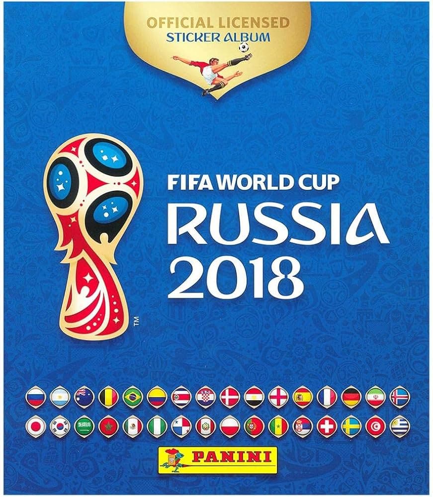 Capa do álbum da Copa do Mundo de 2018 - Panini/Divulgação