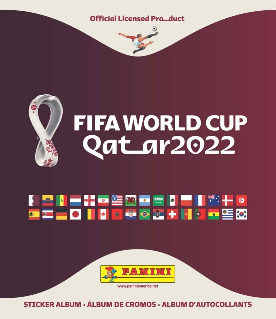 Capa do álbum da Copa do Mundo de 2022 - Panini/Divulgação