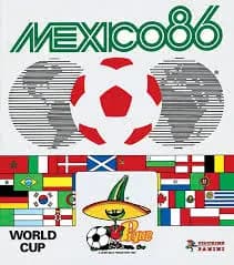 Capa do álbum da Copa do Mundo de 1986 - Panini/Divulgação