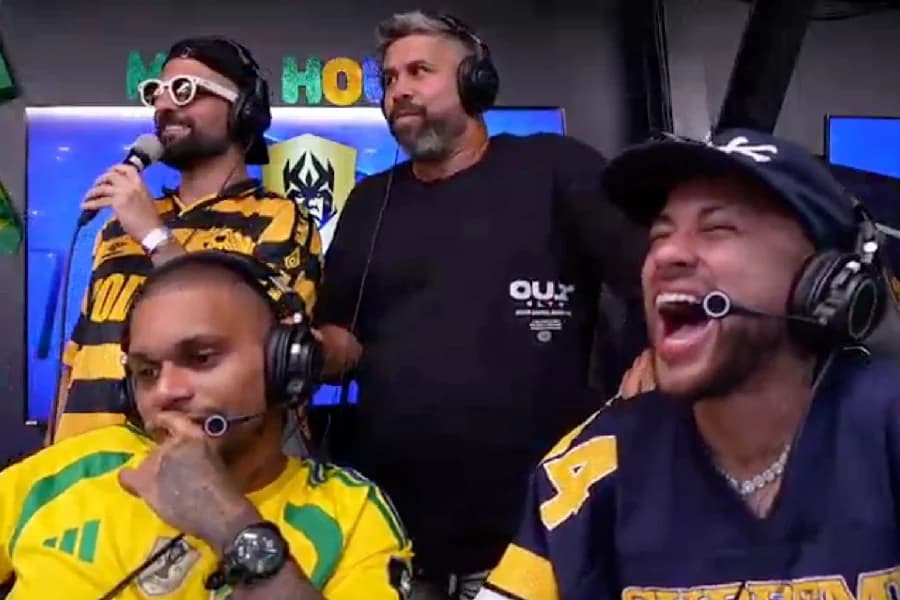 Neymar projeta dupla com Gabigol no Santos: ‘Ele é brocador’