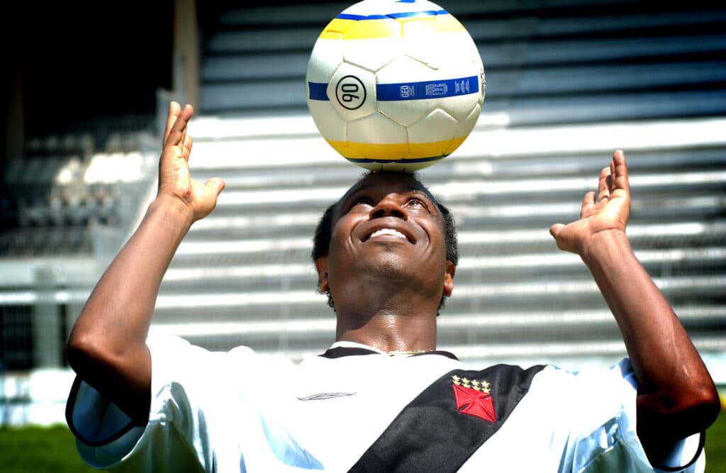 Edílson, jogador do Vasco - Acervo/PLACAR