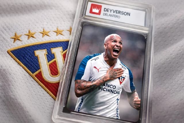 Deyverson é anunciado pela LDU de Tiago Nunes