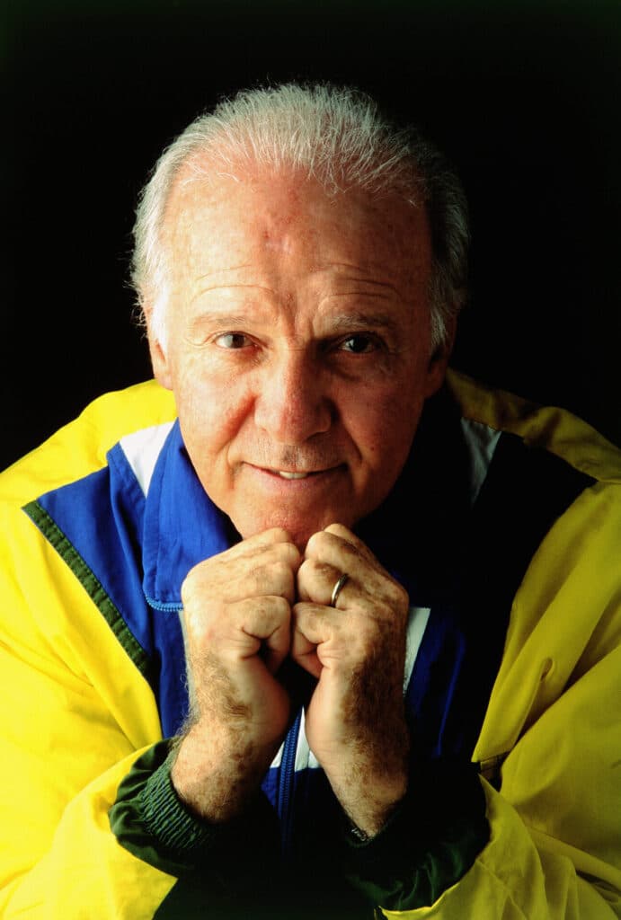Zagallo, da técnico brasileira de futebol, em 1996 - Acervo/PLACAR