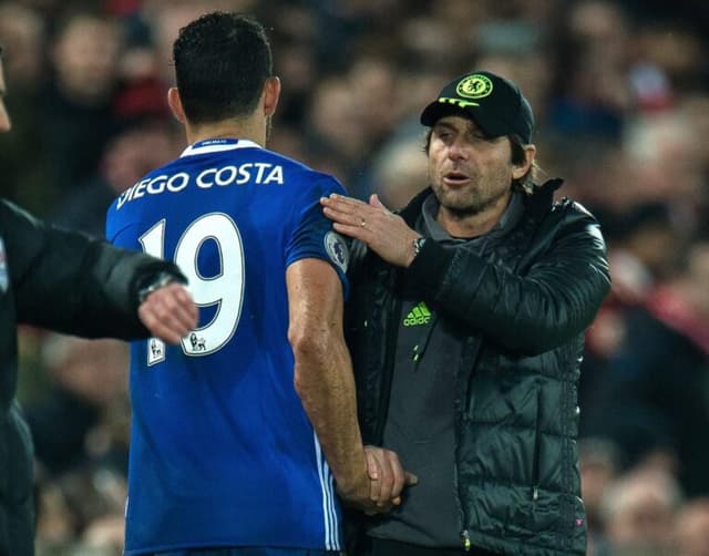Diego Costa solta o verbo contra Antonio Conte: ‘Ninguém gostava dele’