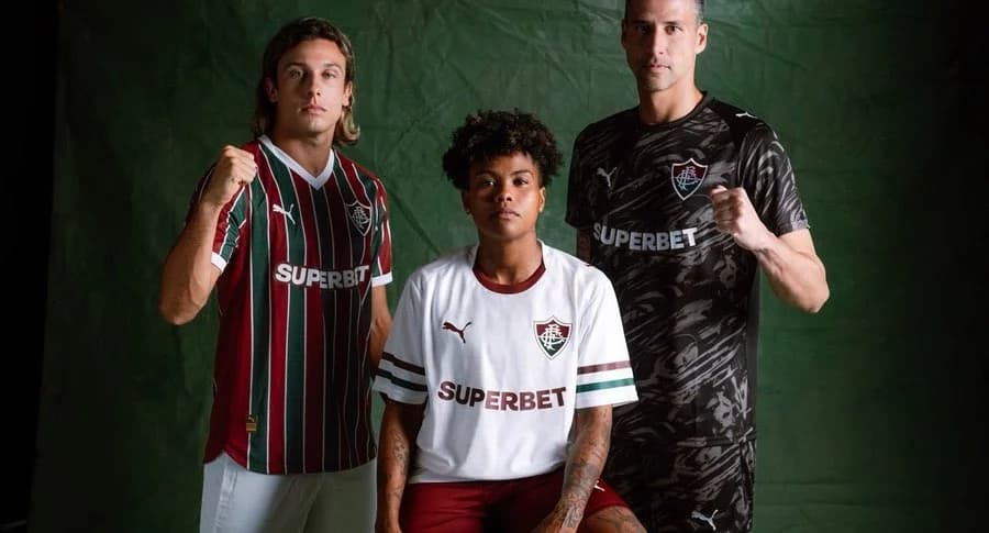 Fluminense e Puma iniciam parceria e apresentam novas camisas