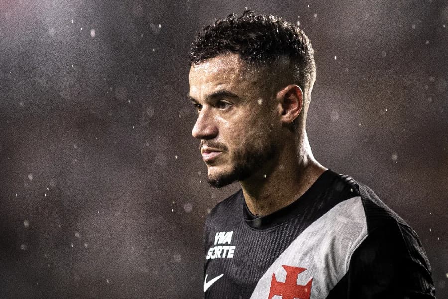 Coutinho vaiado: os números do meia no retorno ao Vasco