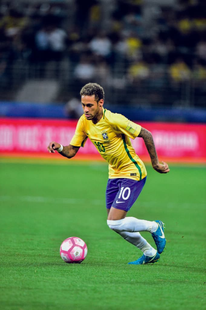 Neymar pela seleção brasileira na partida contra o Chile, pelas Eliminatórias Sul-Americanas da Copa do Mundo de 2018, no Allianz Parque - Alexandre Battibugli/PLACAR