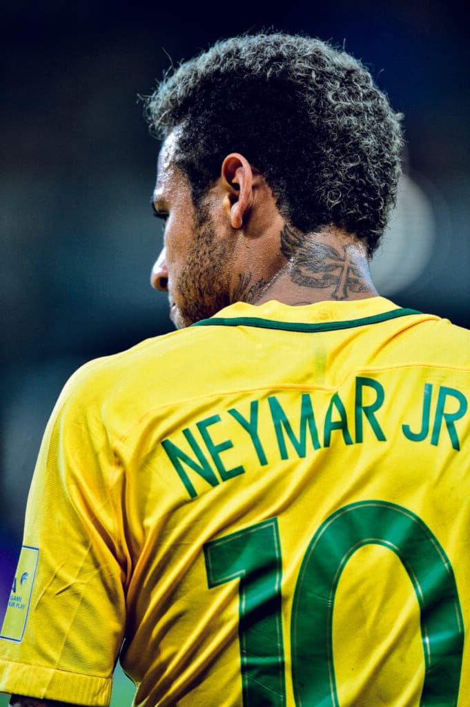 Neymar pela seleção brasileira na partida contra o Chile, pelas Eliminatórias Sul-Americanas da Copa do Mundo de 2018, no Allianz Parque - Alexandre Battibugli/PLACAR