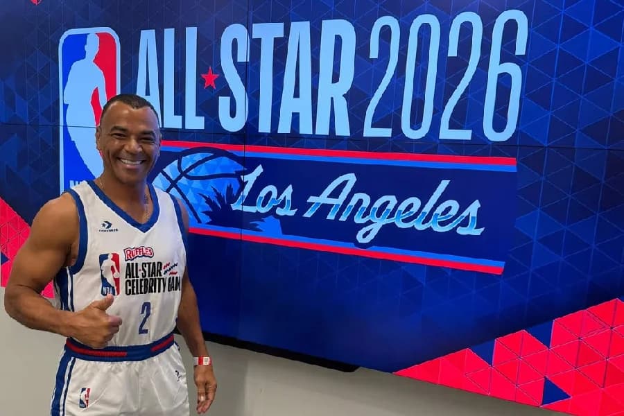 Cafu participa nesta sexta do Jogo das Celebridades da NBA
