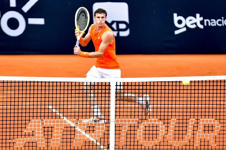 O grito do pequeno torcedor no Rio Open