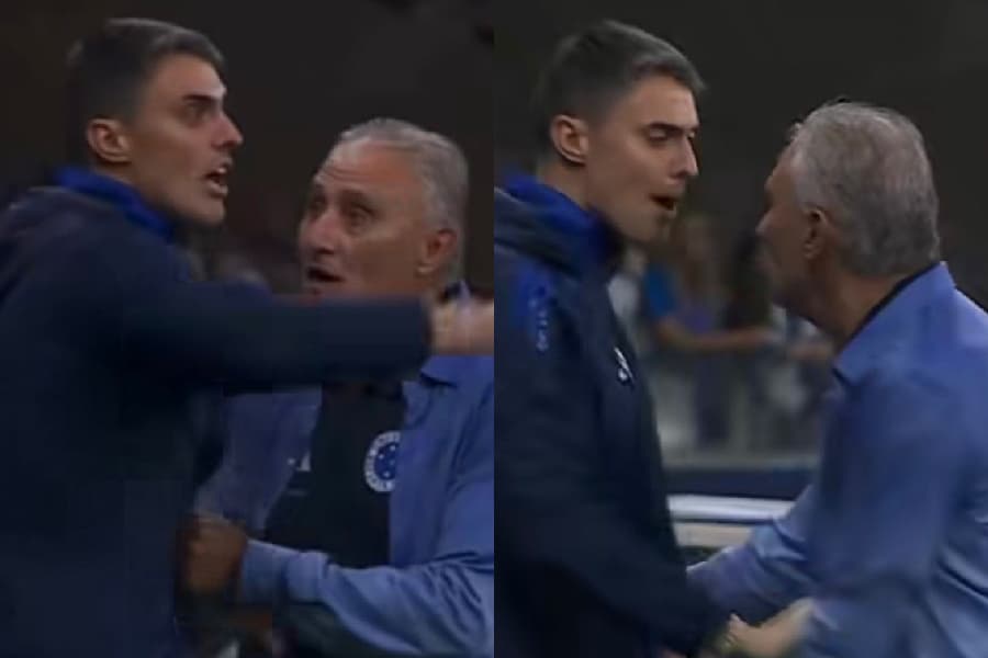 Leitura labial: o que Tite e filho falaram durante discussão