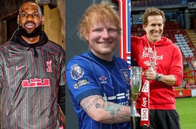 LeBron, Ed Sheeran e mais: celebridades que investem no futebol