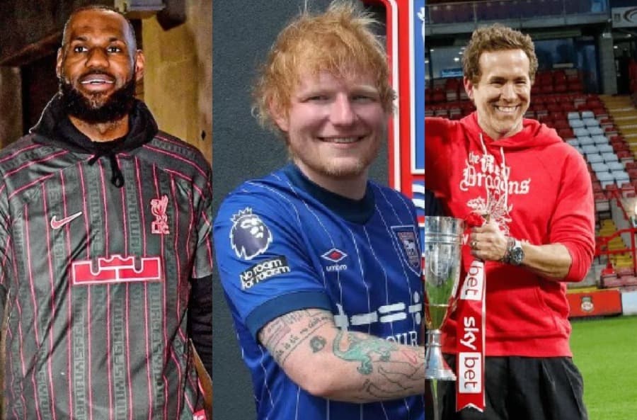 LeBron, Ed Sheeran e mais: celebridades que investem no futebol