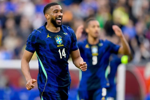 Bremer marca primeiro gol pela seleção brasileira em retorno