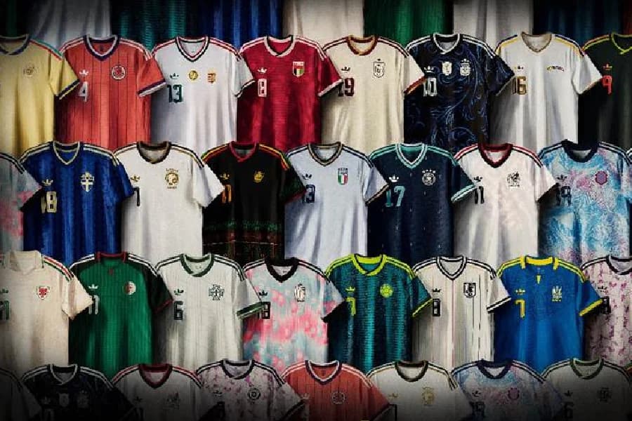 Adidas lança camisa 2 de seleções para a Copa do Mundo