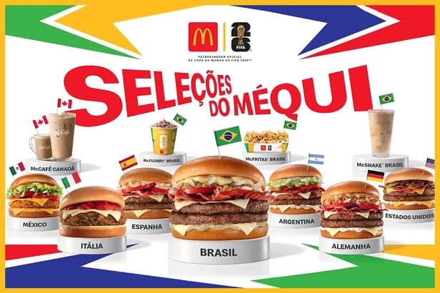 McDonald’s divulga hambúrgueres da Copa com McItália