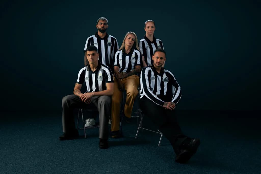 Camisa 2 do Santos para a temporada 2026 - Divulgação/Umbro