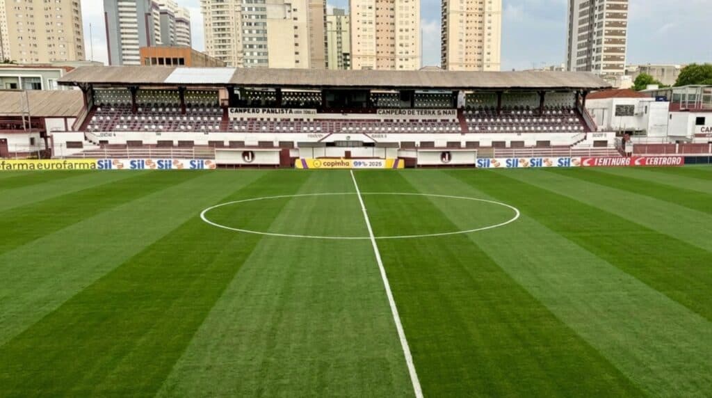 Juventus tem gramado artificial da Rua Javari certificado pela Fifa