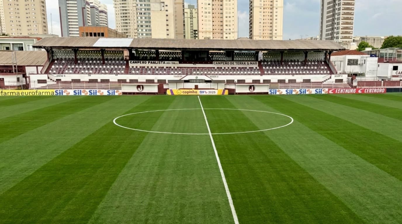 Juventus tem gramado artificial da Rua Javari certificado pela Fifa