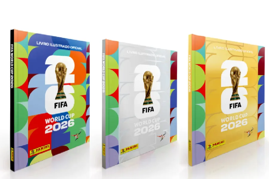 Álbum da Copa 2026: preços e diferenças entre capa Ouro e Prata