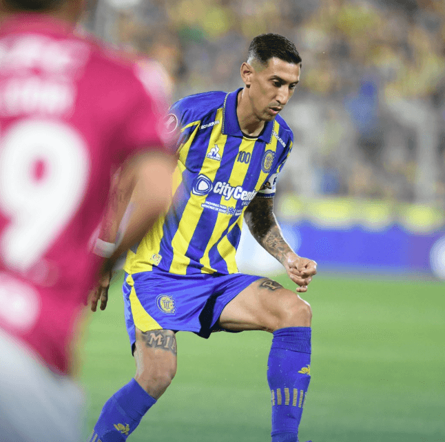 Di María foi escalado como titular em Rosario Central x Independiente del Valle - Divulgação / Rosario Central